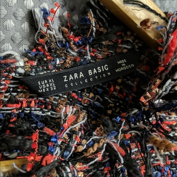 ZARA Tweed & Poplin Top ♥️ - Picture 15 of 16